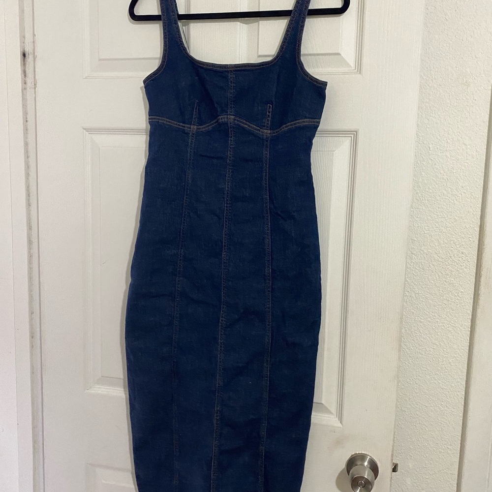 Denim dress